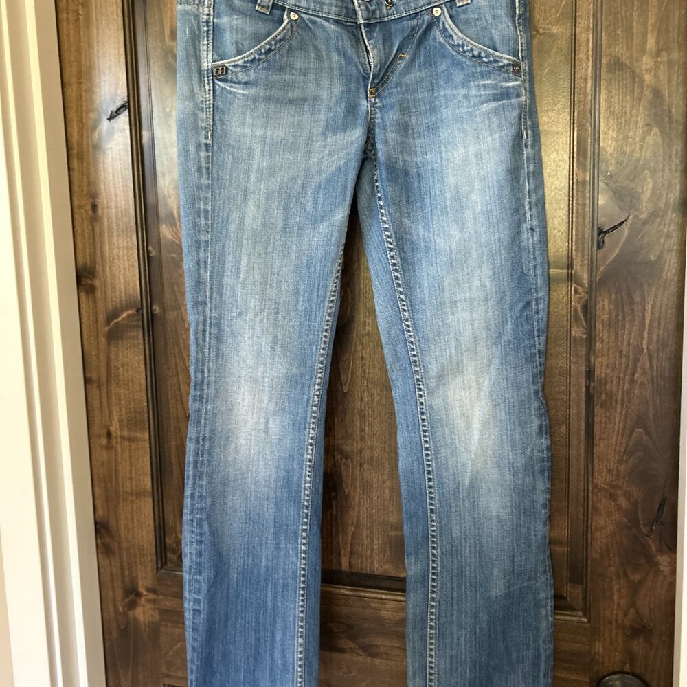 RETRO LOW RISE Vintage Chip & Pepper Jeans